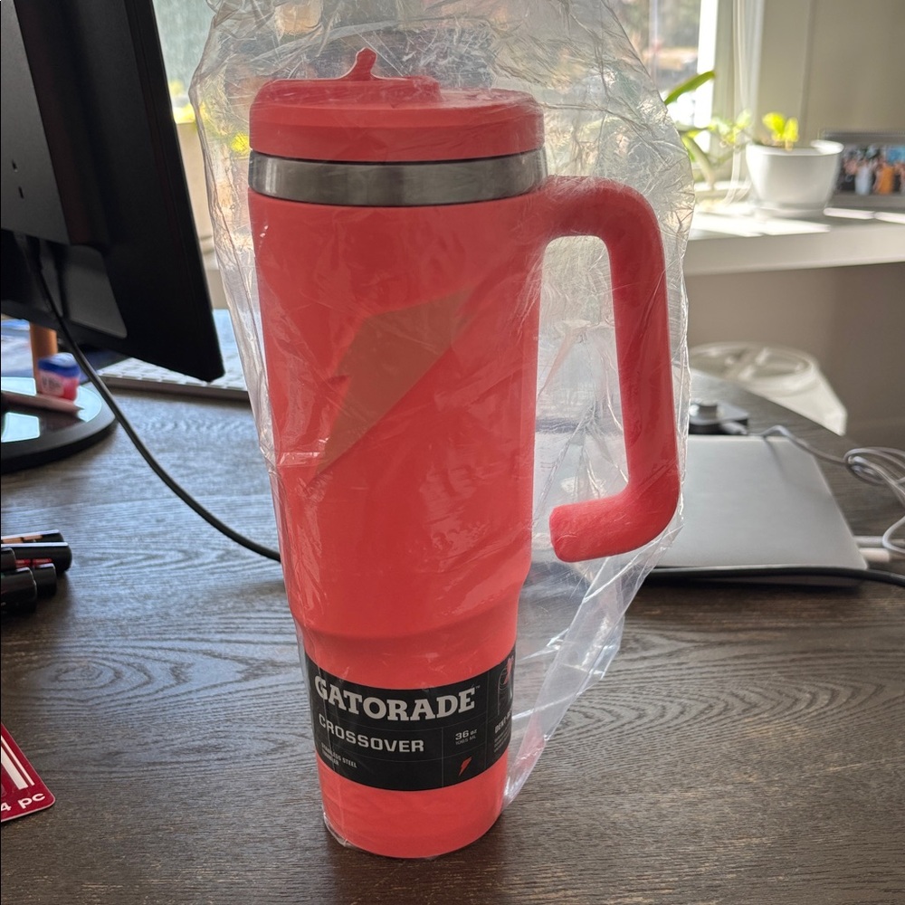 36oz Gatorade stainless steel tumbler